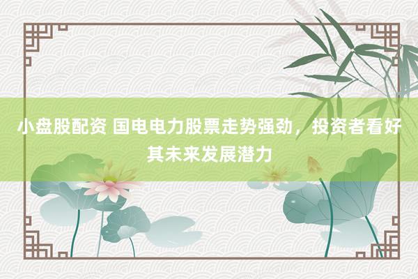 小盘股配资 国电电力股票走势强劲，投资者看好其未来发展潜力